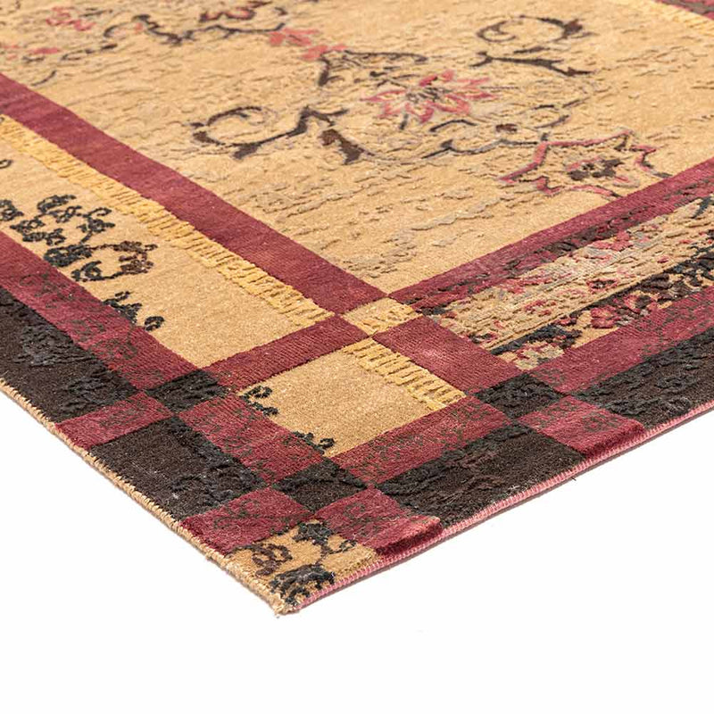 Traversing Travancore Hand Knotted Woollen and Silk Rug By Shantanu And Nikhil