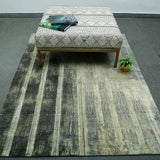 Ituri Hand Knotted Woollen and Silk Rug By Abraham & Thakore