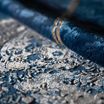 Brocade Garden Hand Knotted Woollen and Silk Rug By Tarun Tahiliani
