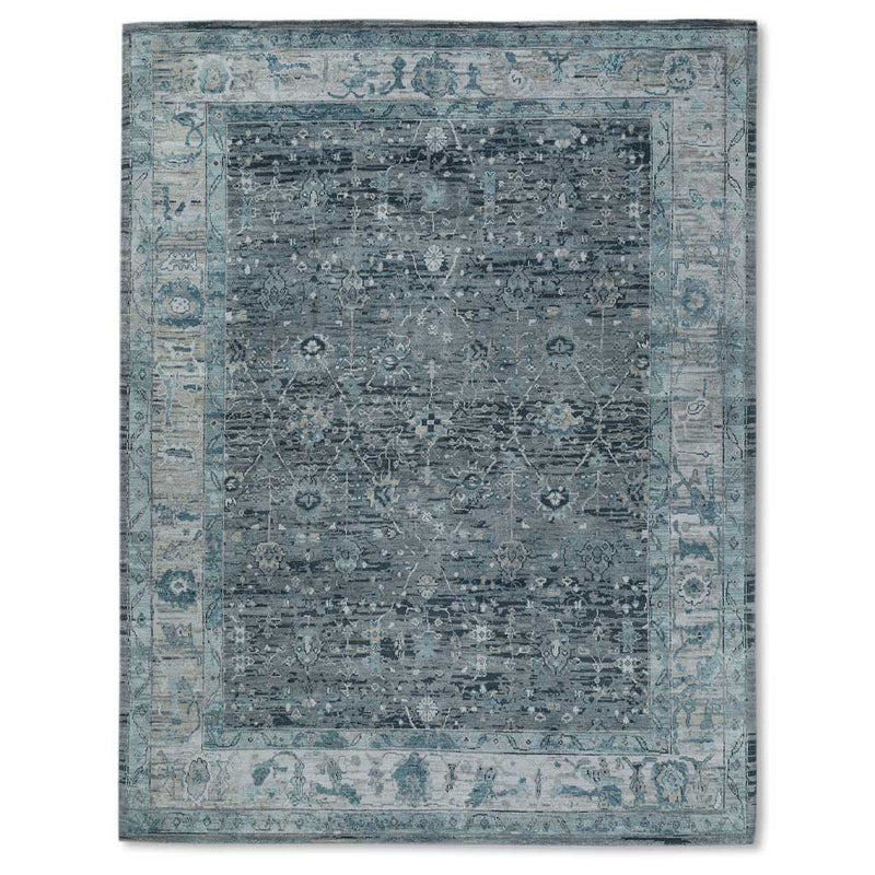William Hand Knotted Woollen Rug