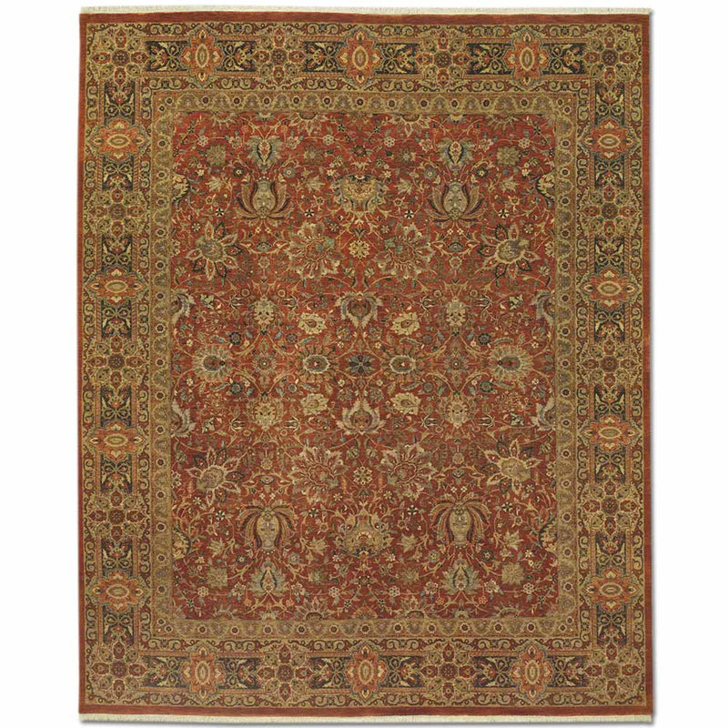 Laver Kerman Hand Knotted Woollen Rug