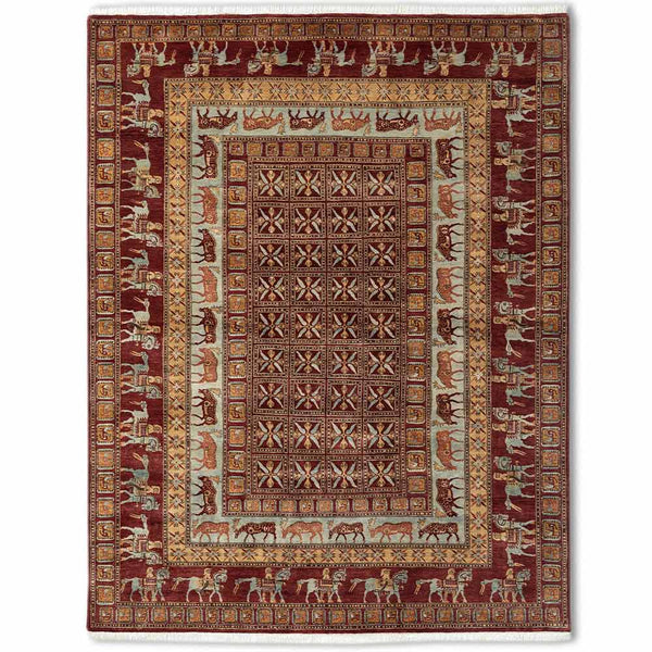 Pazyryk Hand Knotted Woollen Rug