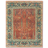 Tree Hand Knotted Woollen Rug