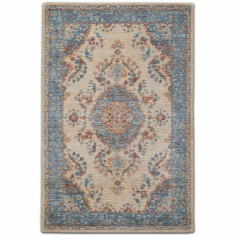 Marion Handloom Printed Woollen and Viscose rug