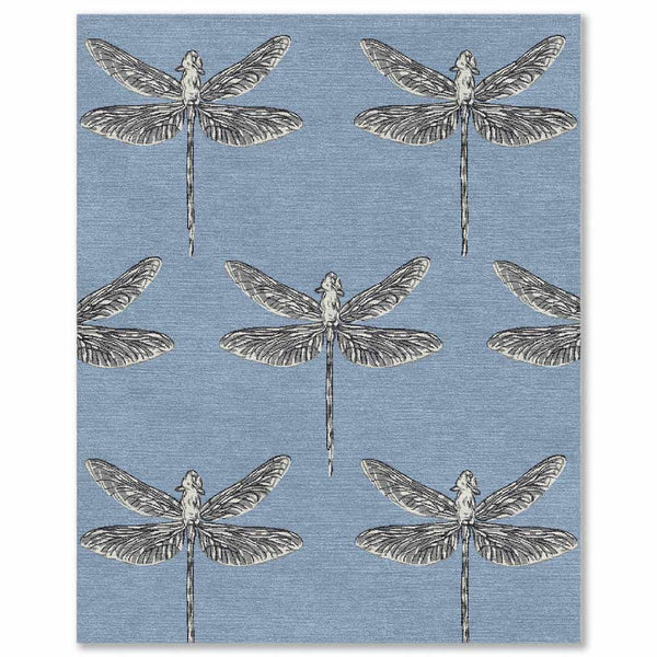 Butterfly Hand Tufted Woollen Rug By Anita Dalmia