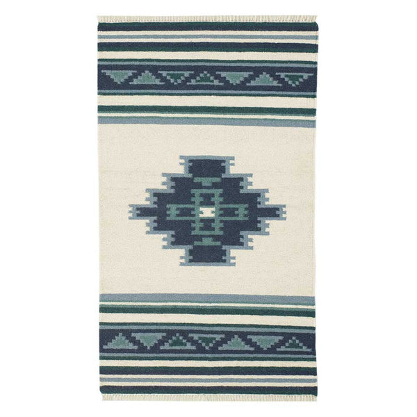 Shollot Hand Woven Woollen Dhurrie