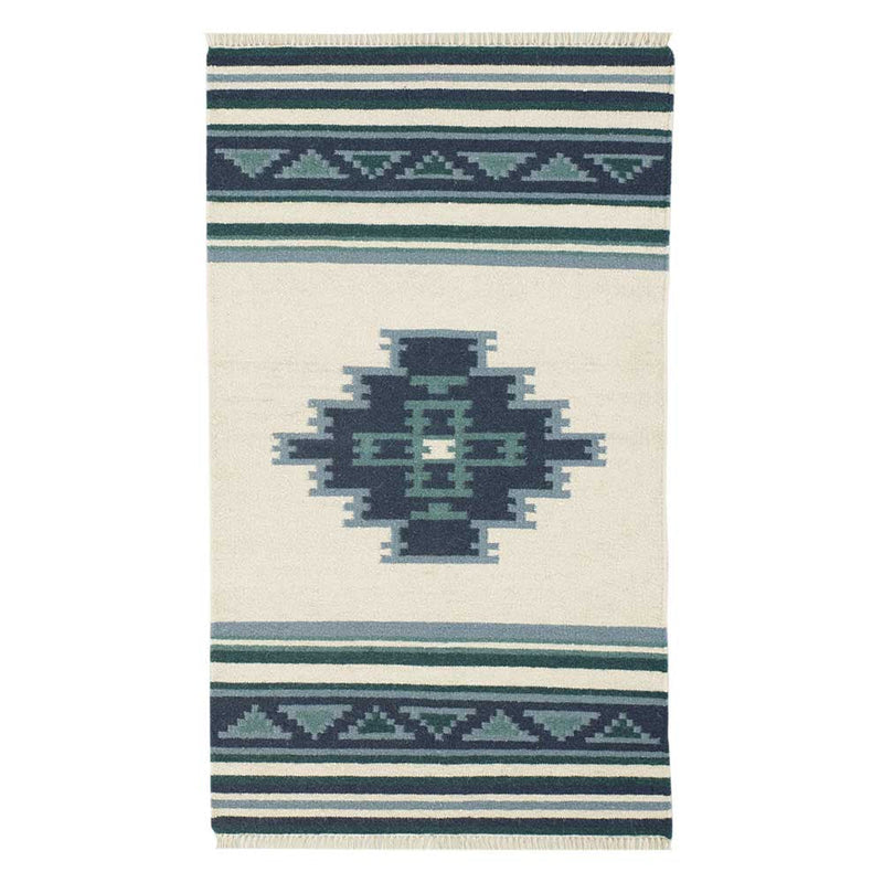 Shollot Hand Woven Woollen Dhurrie