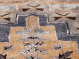 Medallion Hand Tufted Woollen and Viscose Rug