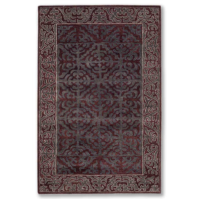 Applique Hand Tufted Woollen Rug