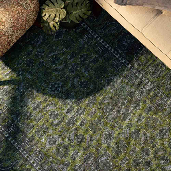 Filch Printed and Hand Tufted Woolen Rug