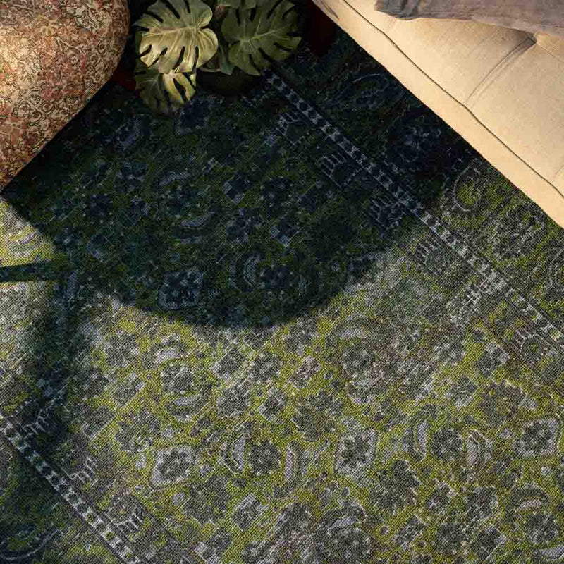 Filch Printed and Hand Tufted Woolen Rug