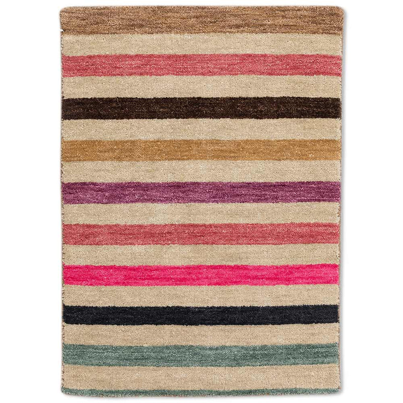 Azalea Hand Woven Woollen and Cotton Dhurrie