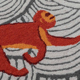 Monkey See Monkey Do Hand Tufted Woollen Rug By Anita Dalmia