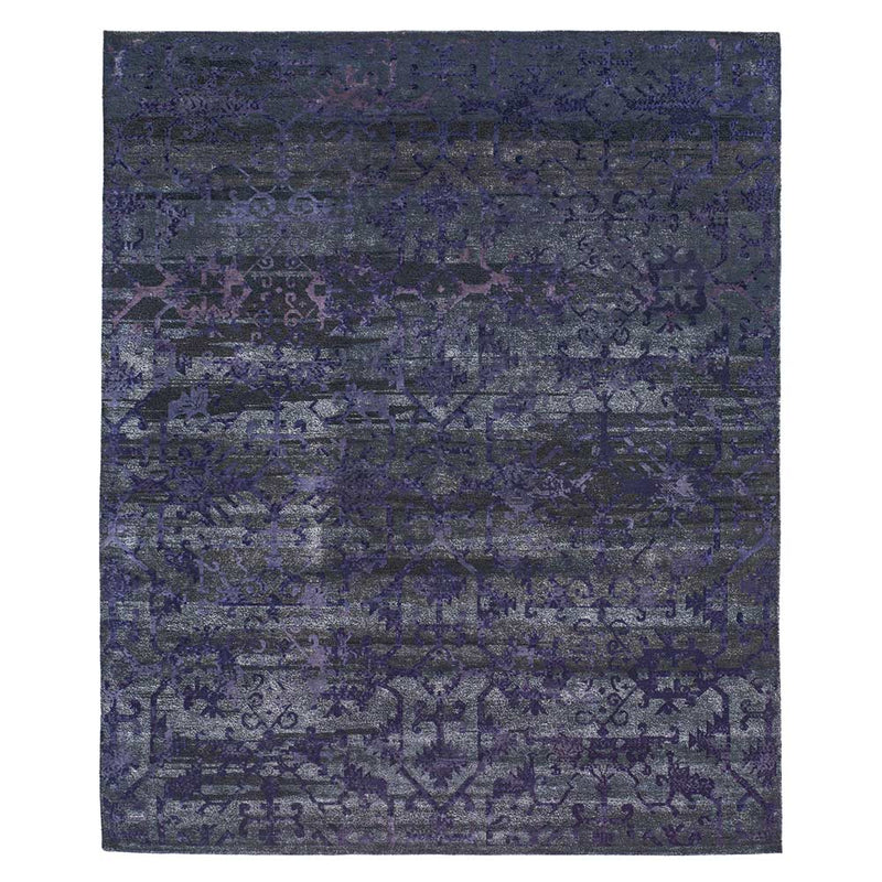 Lotuss Hand Knotted Woollen and Viscose Rug