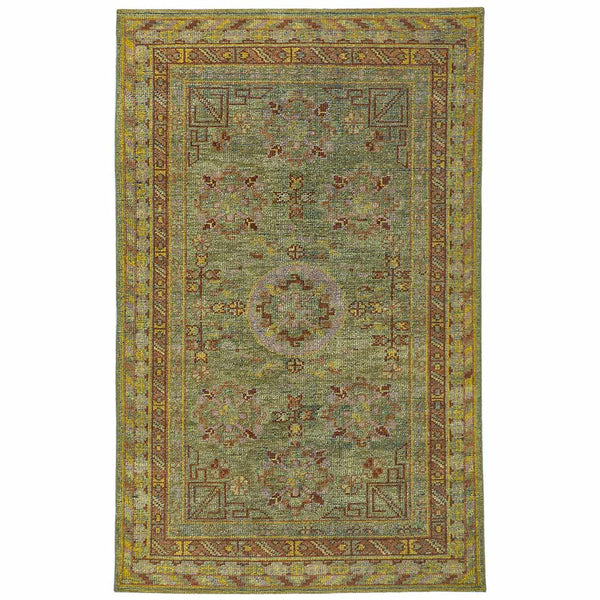 Heriz Hand Knotted Woollen Rug