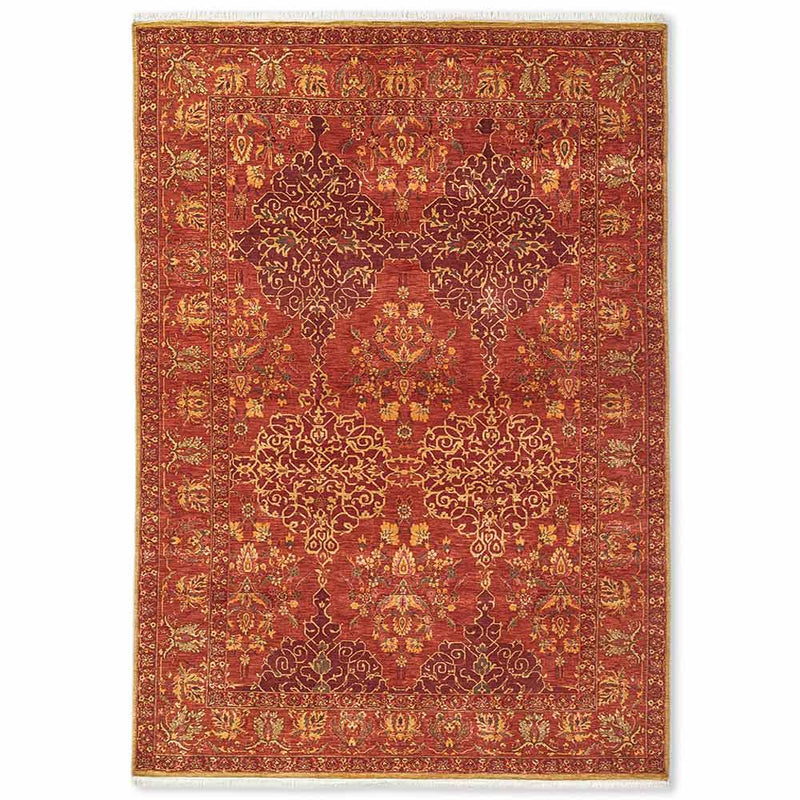 Aaban Hand Knotted Woollen Rug