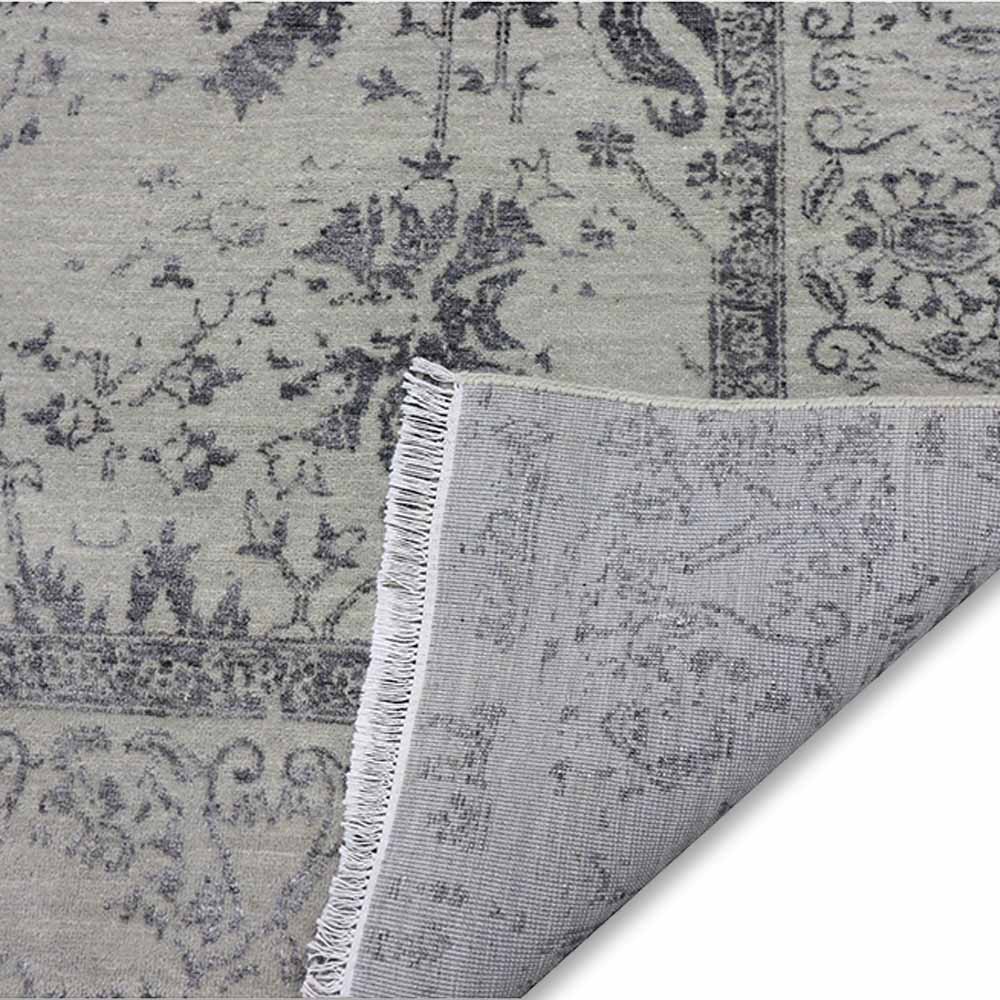 Ilya Hand Knotted Woollen And Viscose Rug