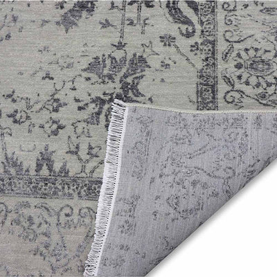 Ilya Hand Knotted Woollen And Viscose Rug