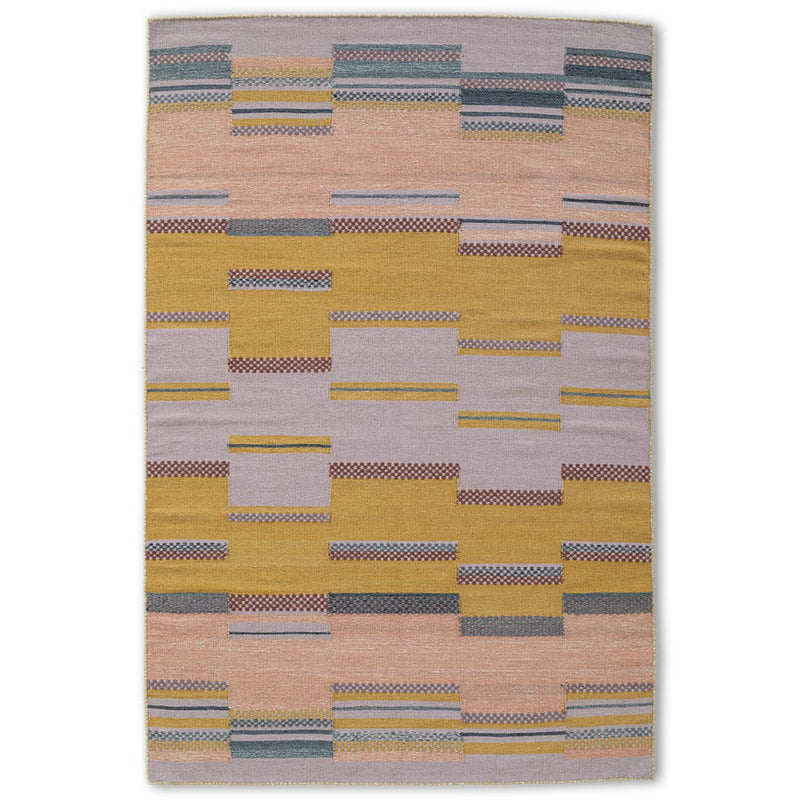 Chaitra Hand Woven Woollen Dhurrie