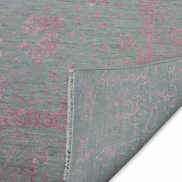 Benoîte Hand Knotted Woollen And Viscose Rug