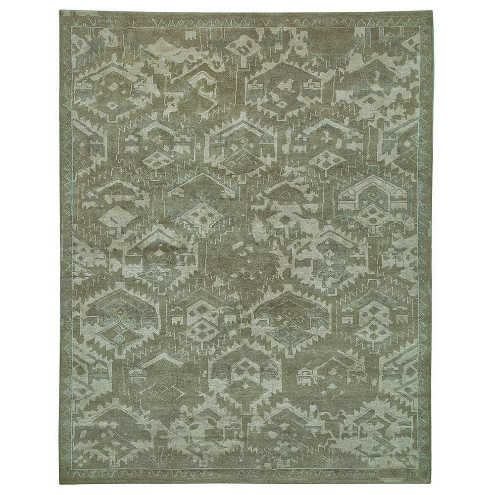 Sangar A Hand Knotted Woollen Rug