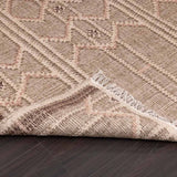Porticoo Hand Woven Woollen and Jute Dhurrie