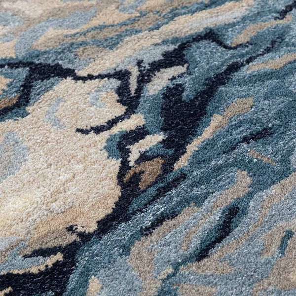 Kasmo Hand Tufted Woollen And Viscose Rug