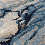 Kasmo Hand Tufted Woollen And Viscose Rug