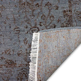 Kebi Hand Knotted Woollen And Viscose Rug