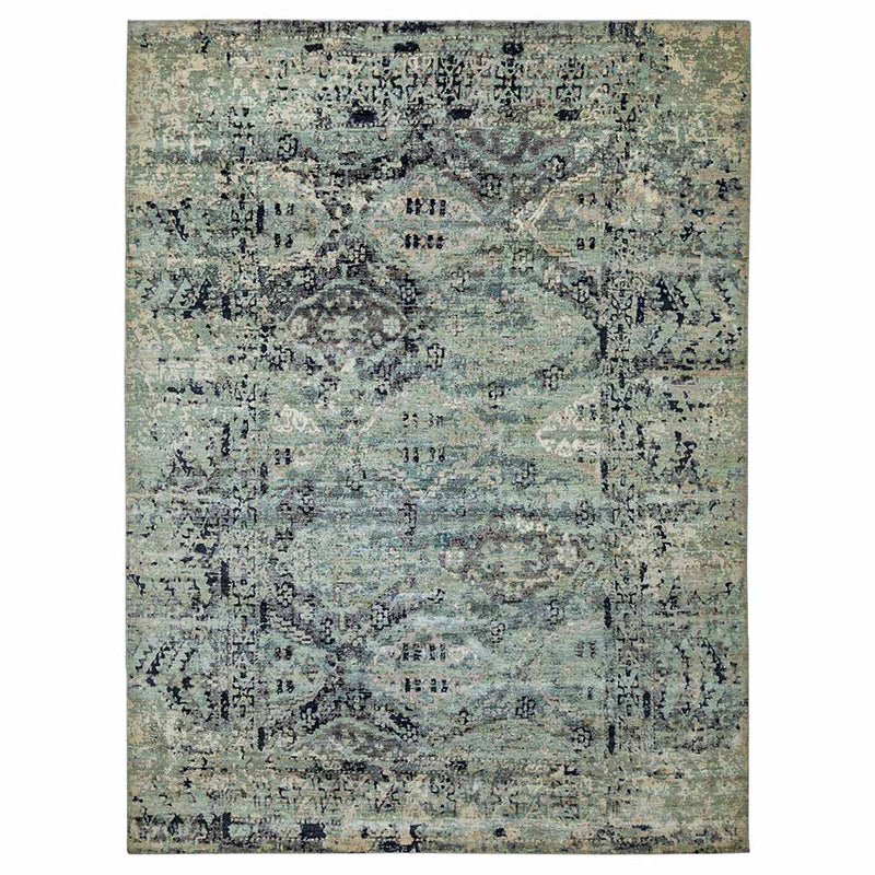 Bluebk Hand Knotted Woollen Rug
