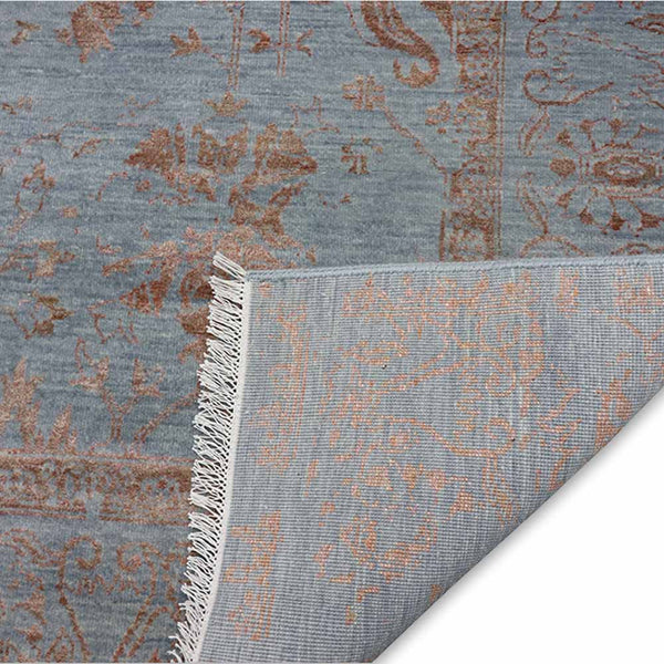 Walter Hand Knotted Woollen And Viscose Rug