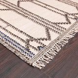 Porticos Hand Woven Woollen and Jute Dhurrie
