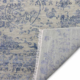 Jack Hand Knotted Woollen And Viscose Rug
