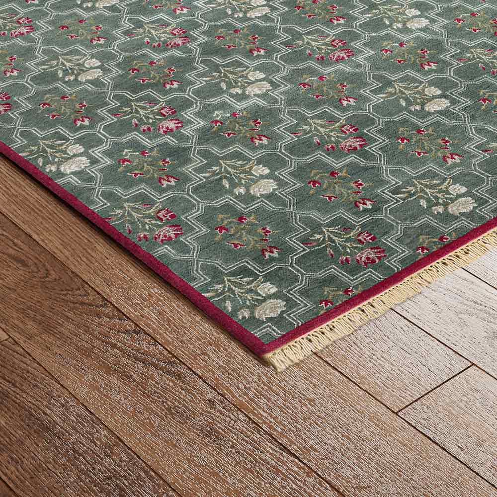 Surmaya Hand Knotted Woollen Rug