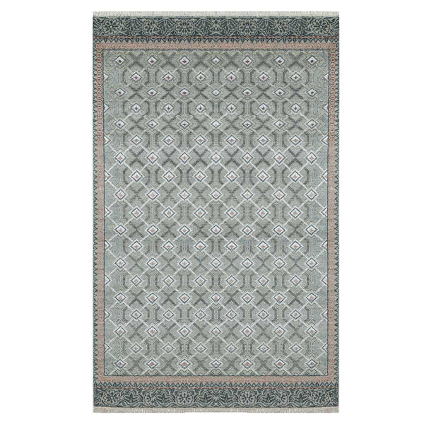 Khisht Hand Knotted Woollen Rug