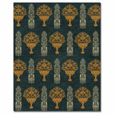Runner Hand Knotted Woollen and Viscose Rug By Anita Dalmia