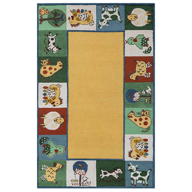 Old Macdonald Hand Tufted Woollen Rug