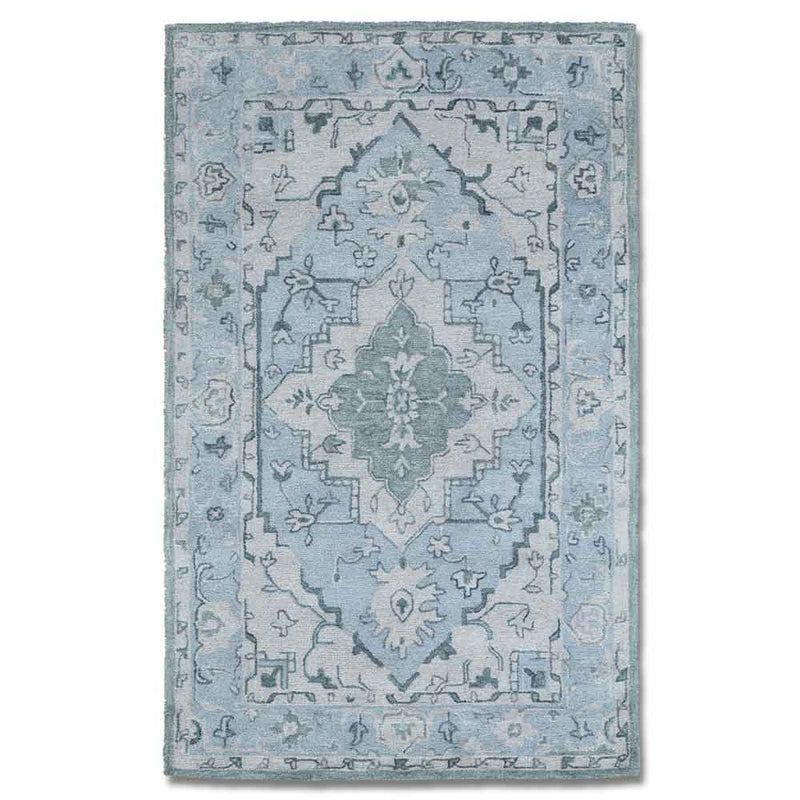Heriz Hand Tufted Woollen and Sustainable Polyester Rug