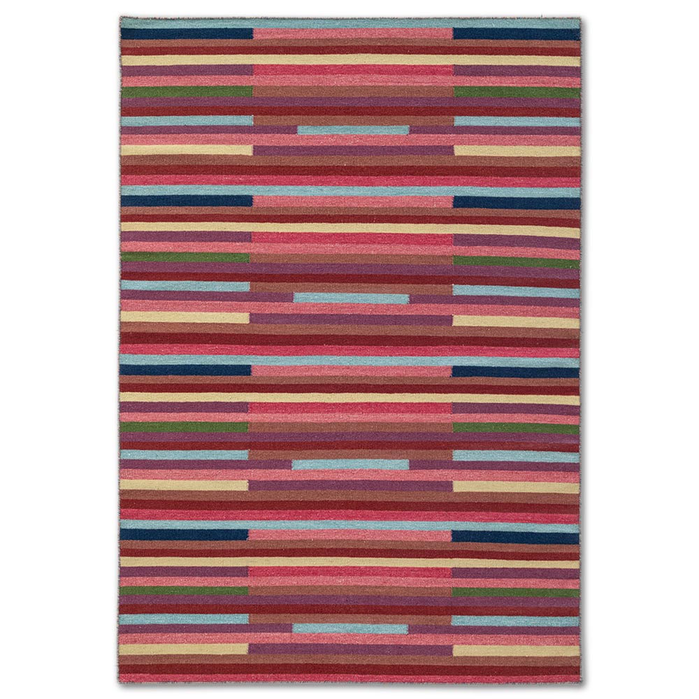 Bazegha Hand Woven Woollen Dhurrie
