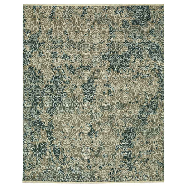 Mica Hand Knotted Woollen and Silk Rug