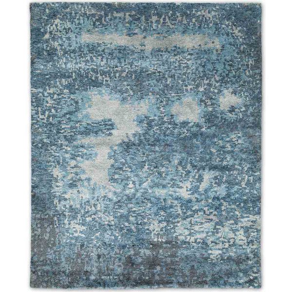 Veil Hand Knotted Wool and Viscose Yarn Rug