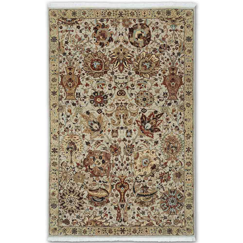 Vase Hand Knotted Woollen Rug