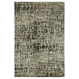 Crustco Hand Knotted Woollen and Viscose Rug