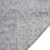 Farsh Hand Knotted Woollen And Viscose Rug