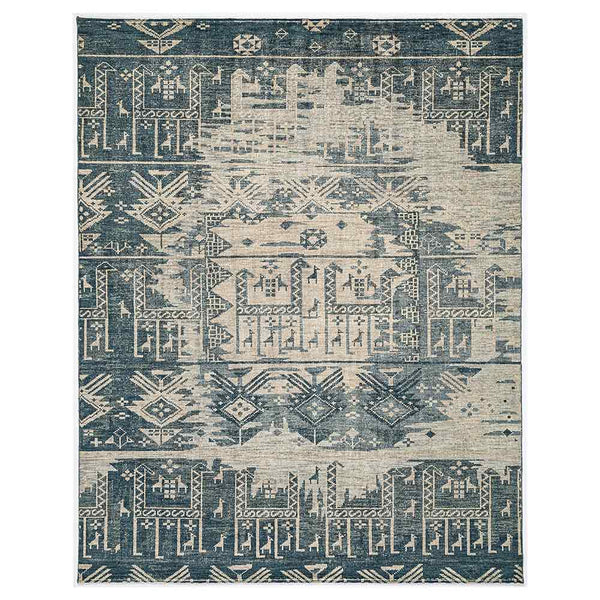Ayala  Hand Knotted Woollen and Cotton Rug