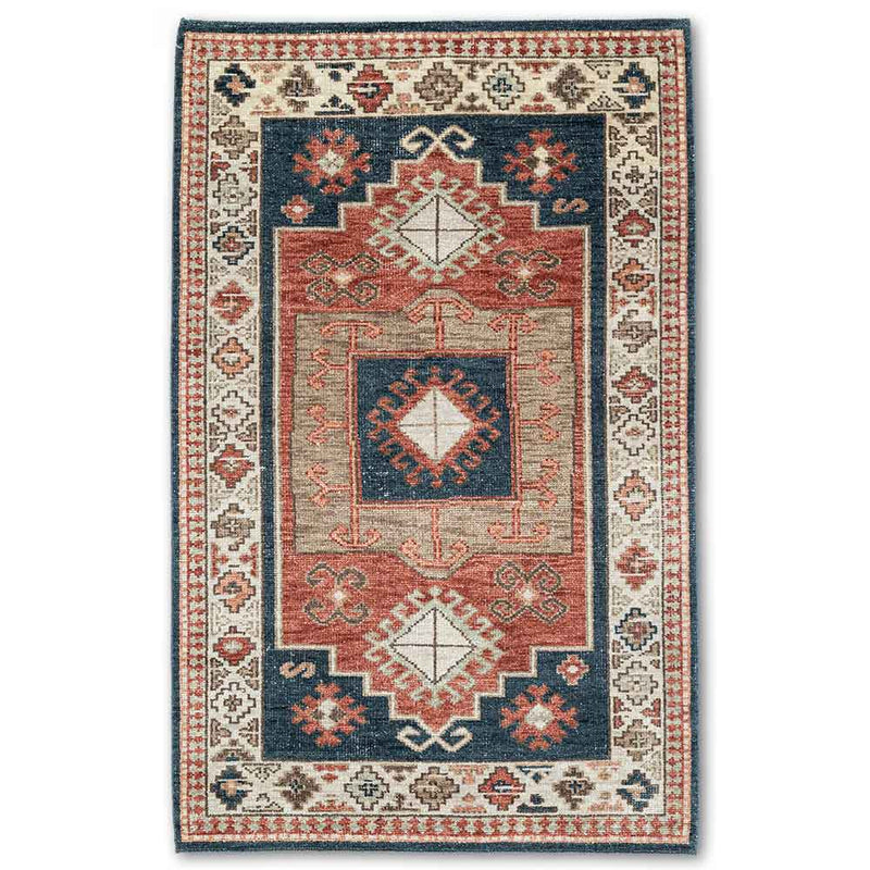 Heriz Hand Knotted Woollen Rug