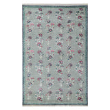 Baagh Hand Knotted Woollen and Cotton Rug