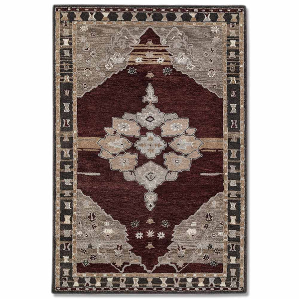 Medallion Hand Tufted Woollen Rug
