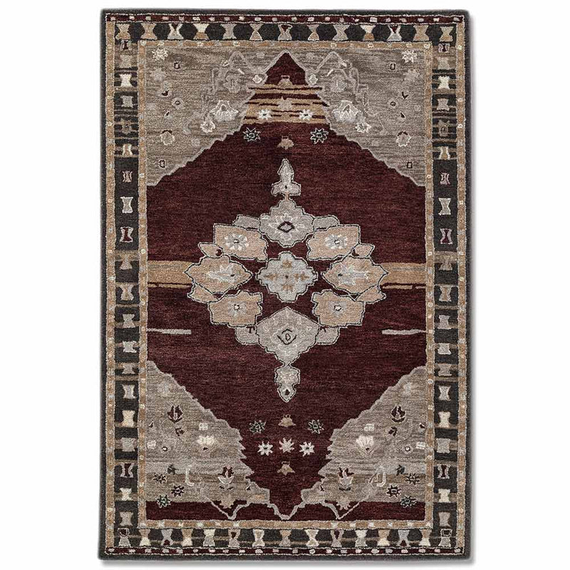 Medallion Hand Tufted Woollen Rug