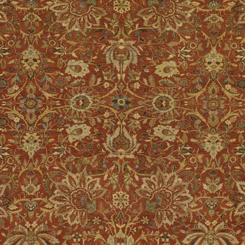 Laver Kerman Hand Knotted Woollen Rug